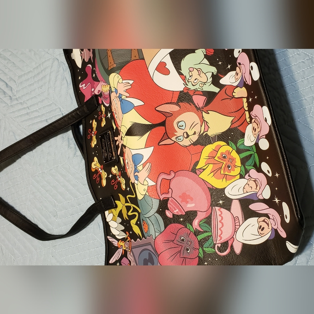 Alice in Wonderland tote